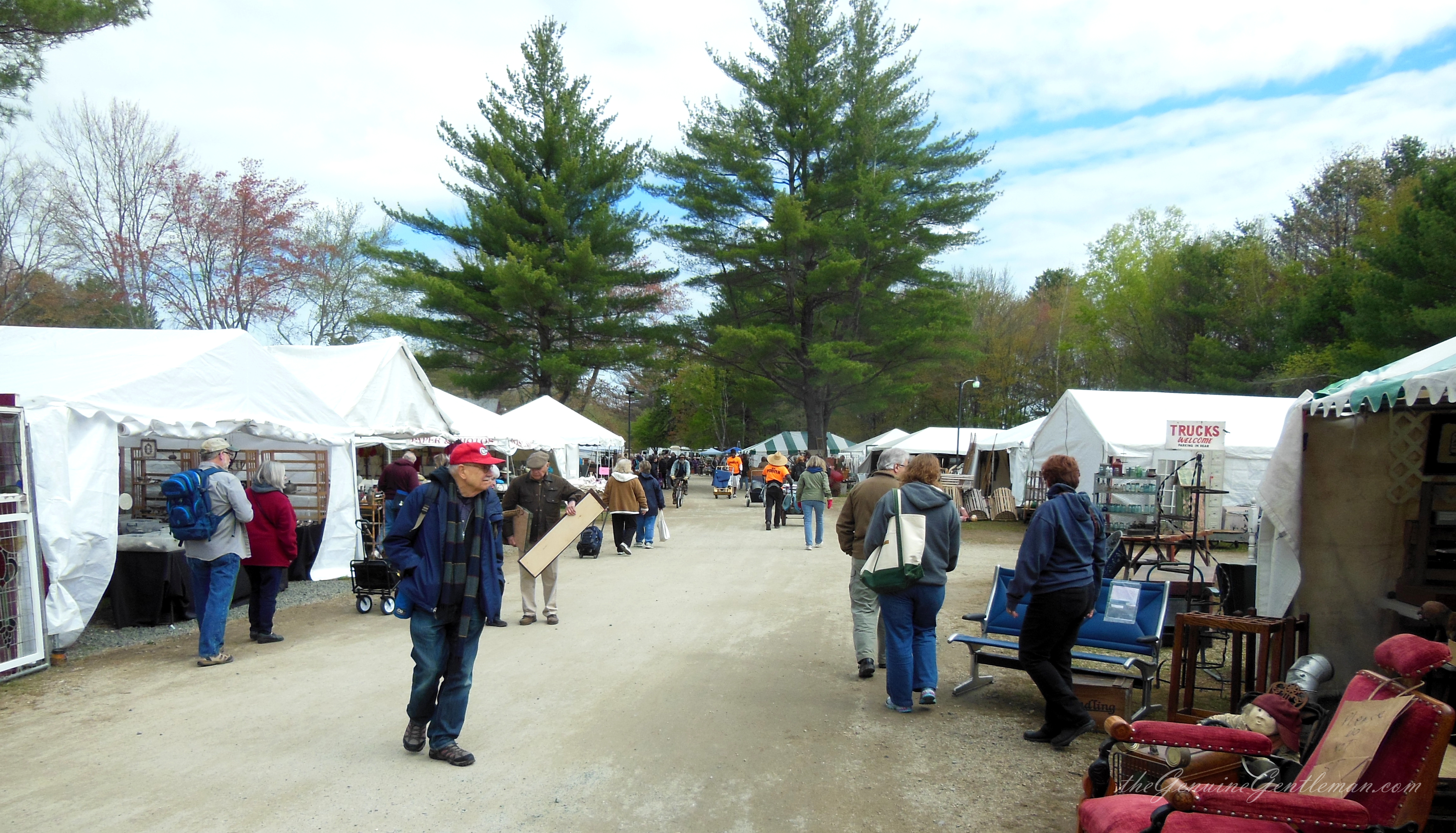 Brimfield Antique Show Booths