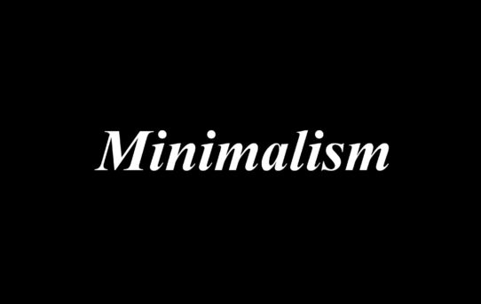 Minimalism