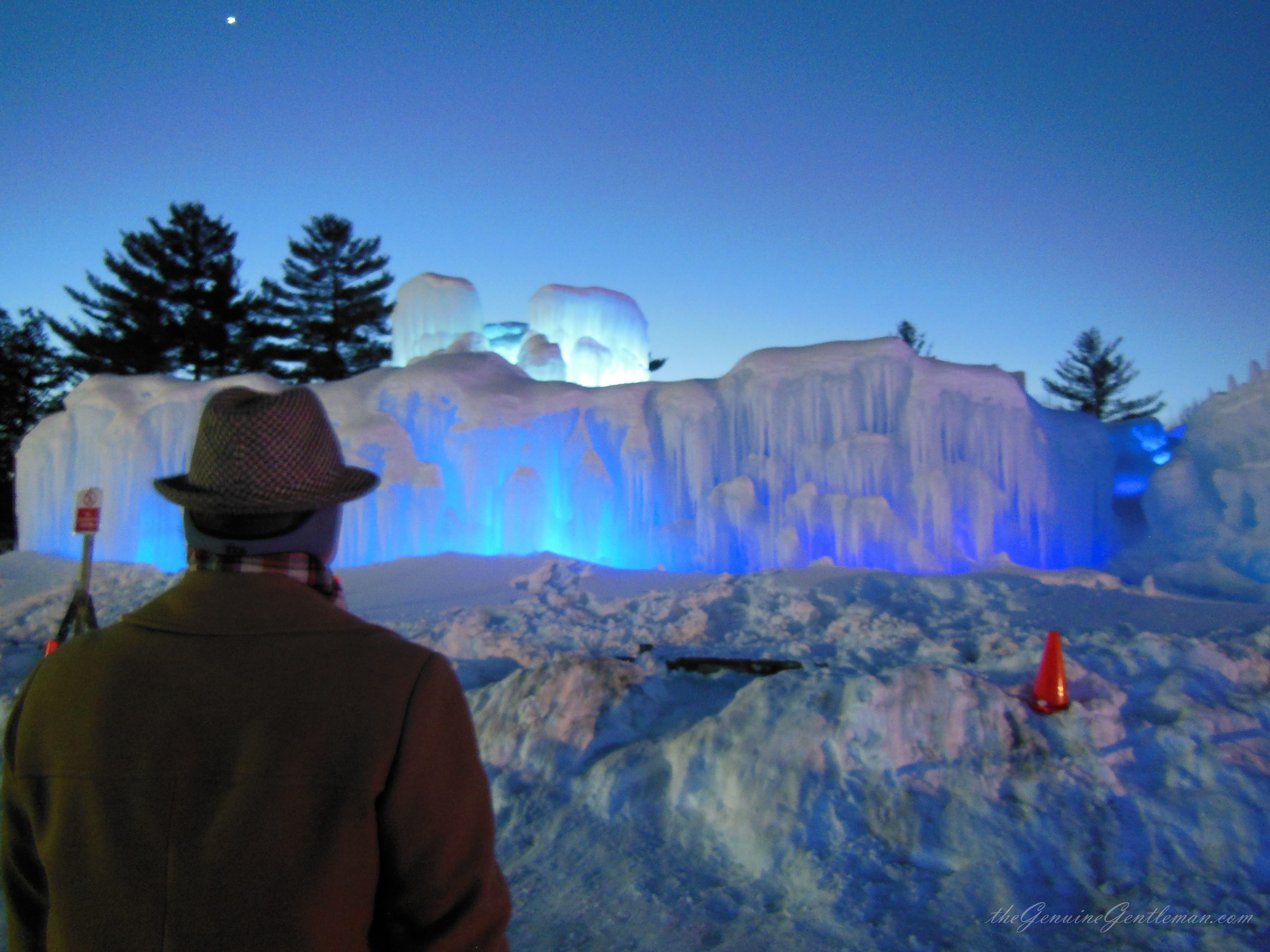 www.theGenuineGentleman.com Ice Castle - Exterior, Lincoln New Hampshire