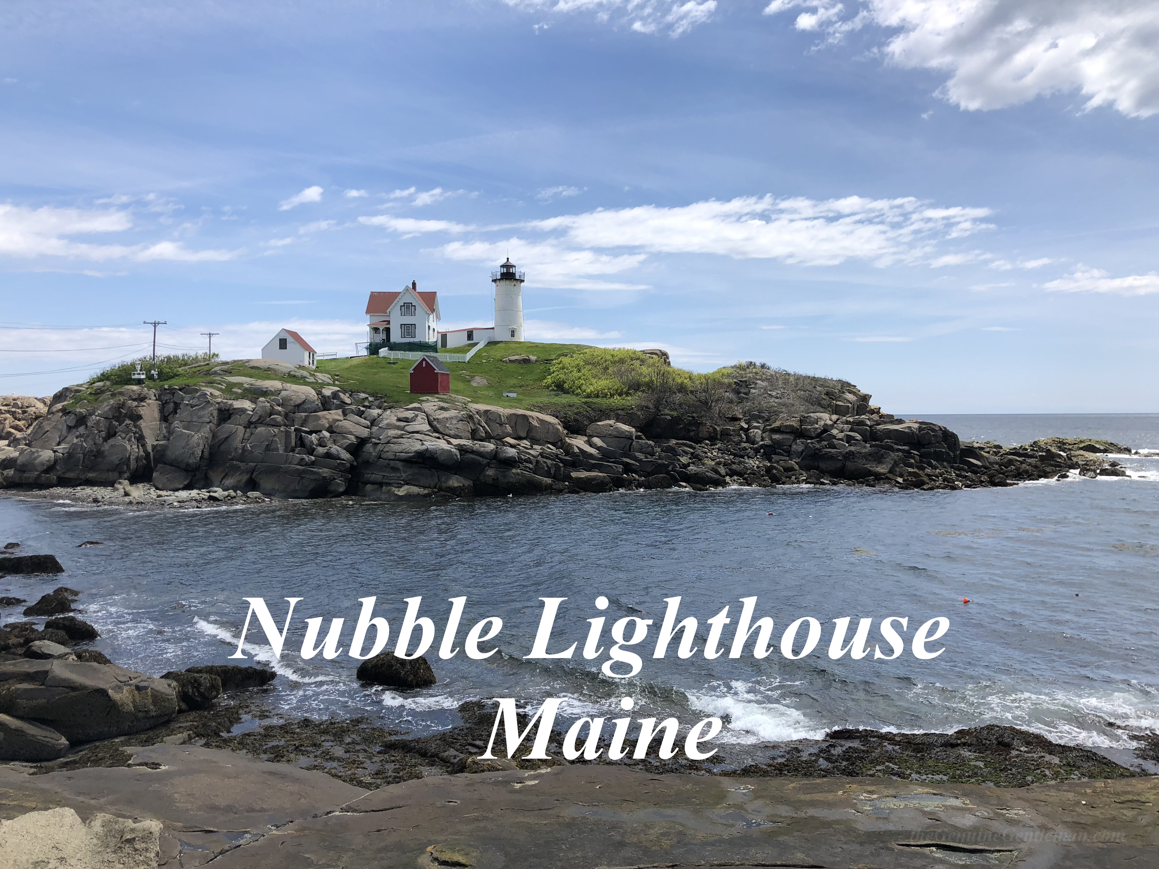 www.theGenuineGentleman.com Nubble Lighthouse - Cape Neddick Maine banner