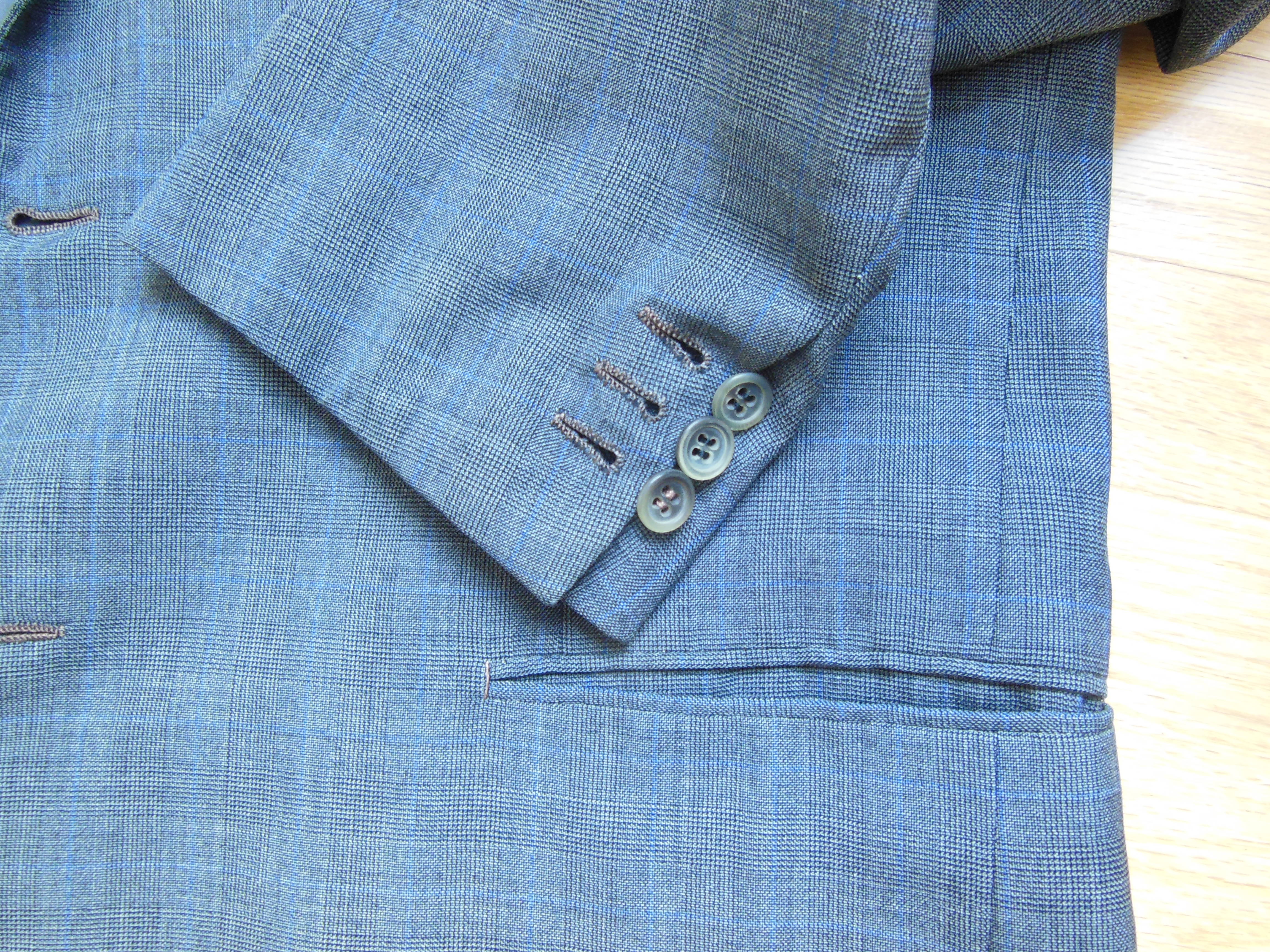 www.theGenuineGentleman.com suit working cuff